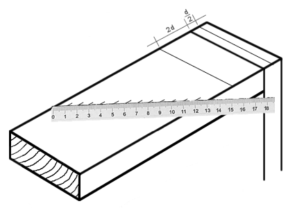 Offene Zinkung