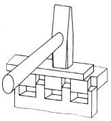 Offene Zinkung