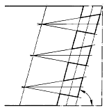 Schräge Zinkung