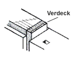 Halbverdeckte Zinkung